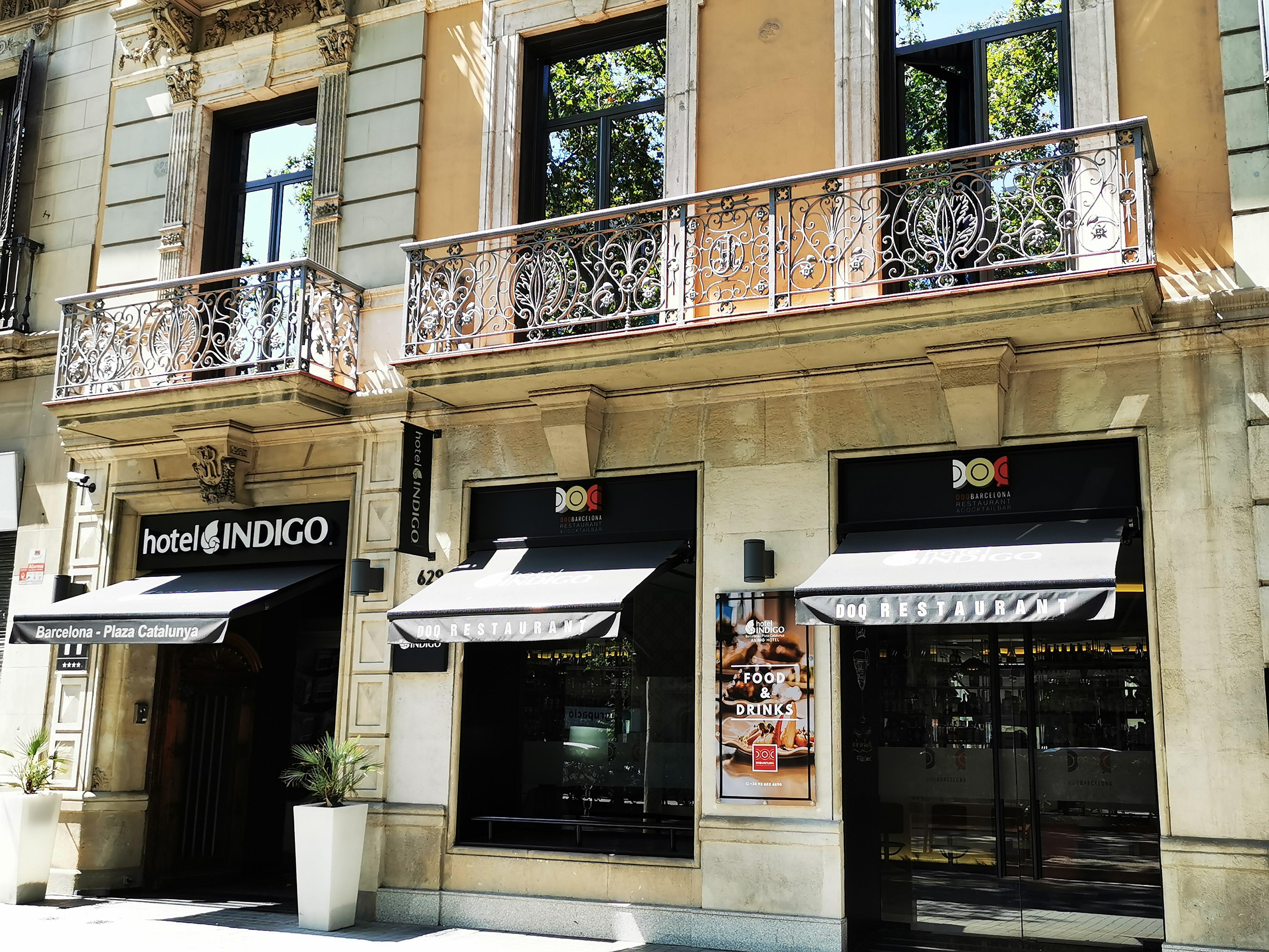 ホテル インディゴ バルセロナ プラーサ カタルーニャ エクステリア 写真